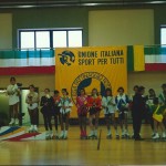 La cerimonia di premiazione dei Campionati Italiani U.I.S.P. di Livello